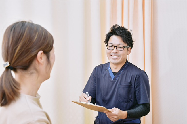 徹底したカウンセリング、独自の検査法で本当の原因を特定します!