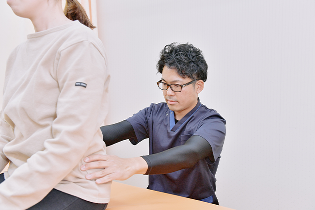 たった1回で効果が体感できる技術力